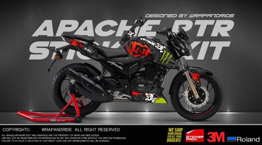 TVS Apache RTR 160/200 4V Gymkhana 7 