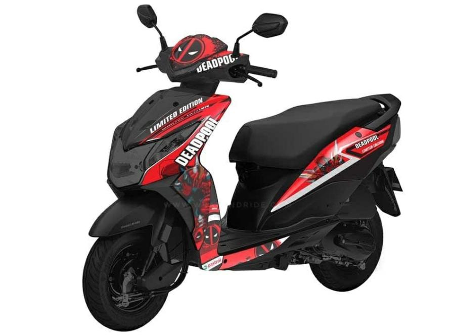 Honda Dio Deadpool [Full Body Wrap 