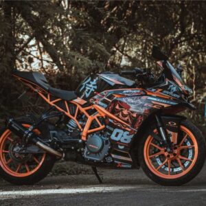 KTM Rc Samurai Edition 125-200-390 (BS4-BS6) [Full Body Wrap / Decal / Sticker Kit]