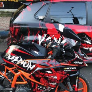 KTM Rc Venom Design 125-200-390 (BS4-BS6) [Full Body Wrap / Decal / Sticker Kit]