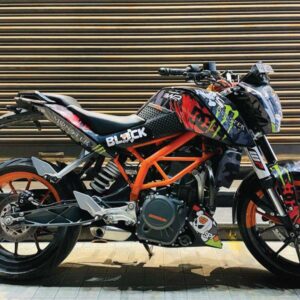 KTM Duke Kenblock Gymkhana Design 125-200-390 (BS4-BS6) [Full Body Wrap / Decal / Sticker Kit]