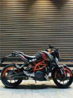 KTM Duke Kenblock Gymkhana Design 125-200-390 (BS4-BS6) [Full Body Wrap / Decal / Sticker Kit] - Image 7