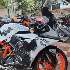 KTM Rc Batman Design 125-200-390 (BS4-BS6) [Full Body Wrap / Decal / Sticker Kit]