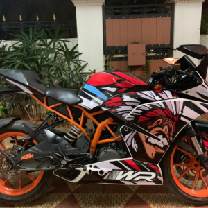 KTM Rc Chief Edition 125-200-390 (BS4-BS6) [Full Body Wrap / Decal / Sticker Kit]