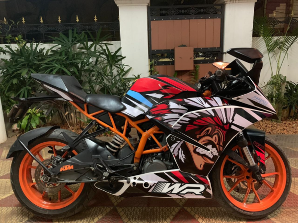 KTM Rc Chief Edition 125-200-390 (BS4-BS6) [Full Body Wrap / Decal / Sticker Kit] - Image 2