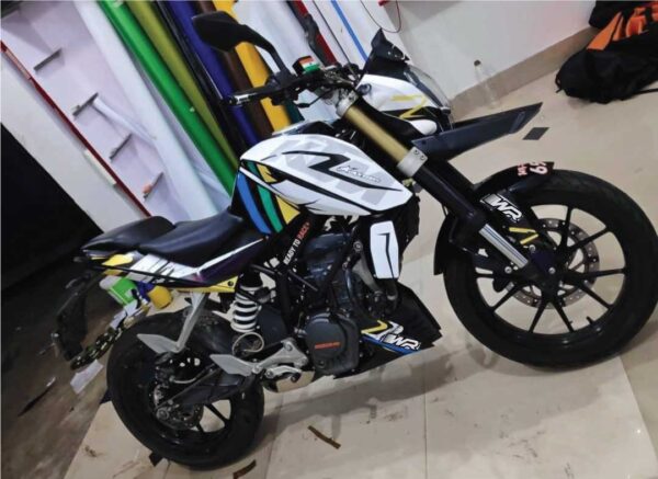 KTM Duke Superduke Livery Design 125-200-390 (BS4-BS6) [Full Body Wrap / Decal / Sticker Kit] - Image 2