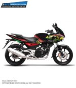 Pulsar 220 Dewalt Design [Full Body Edge To Edge Wrap / Decal / Sticker Kit]