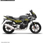 Pulsar Grey Shark Design [Full Body Edge To Edge Wrap / Decal / Sticker Kit]