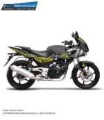 Pulsar Grey Shark Design [Full Body Edge To Edge Wrap / Decal / Sticker Kit]