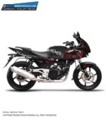 Pulsar 220 Venom Design [Full Body Edge To Edge Wrap / Decal / Sticker Kit]