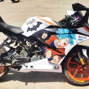 KTM Rc Goku Edition 125-200-390 (BS4-BS6) [Full Body Wrap / Decal / Sticker Kit]