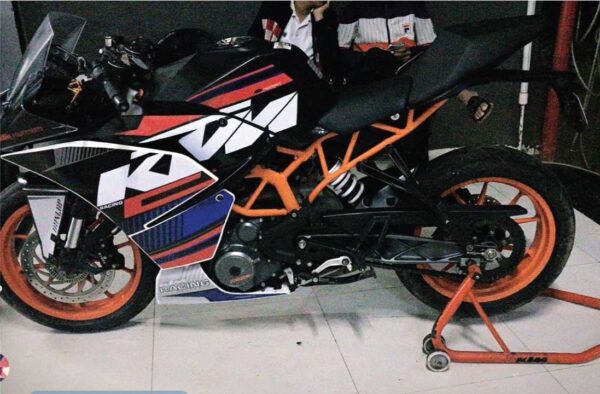 KTM Rc Racing Blue Edition 125-200-390 (BS4-BS6) [Full Body Wrap / Decal / Sticker Kit] - Image 2