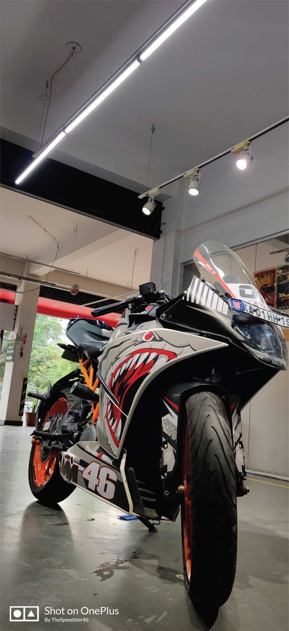 KTM Rc Grey Shark Edition 125 200 390 BS4 BS6 Full Body Wrap Decal Sticker Kit Wrap And Ride