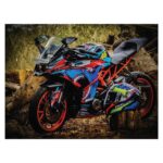 KTM Rc Shark Attack Design 125-200-390 (BS4-BS6) [Full Body Wrap / Decal / Sticker Kit] - Image 4