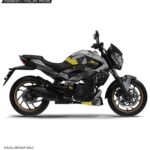 Bajaj Dominar Abstract Design 250-400 (BS4-BS6) [Full Body Edge To Edge Wrap / Decal / Sticker Kit]