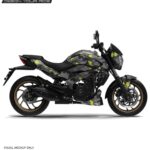 Bajaj Dominar Camouflage Design 250-400 (BS4-BS6) [Full Body Edge To Edge Wrap / Decal / Sticker Kit]