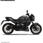 Bajaj Dominar Black Panther Design 250-400 (BS4-BS6) [Full Body Edge To Edge Wrap / Decal / Sticker Kit]