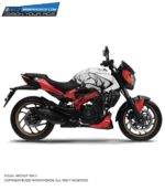 Bajaj Dominar Crack Design 250-400 (BS4-BS6) [Full Body Edge To Edge Wrap / Decal / Sticker Kit]