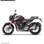 Yamaha FZ 25 Venom Design [Full Body Edge To Edge Wrap / Decal / Sticker Kit]