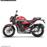 Yamaha FZ 25 Storm Design [Full Body Edge To Edge Wrap / Decal / Sticker Kit]