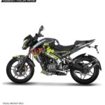 Pulsar NS Hoonigan Design [Full Body Edge To Edge Wrap / Decal / Sticker Kit]