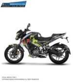 Pulsar NS Hoonigan Design [Full Body Edge To Edge Wrap / Decal / Sticker Kit]