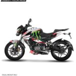 Pulsar NS Fox Design [Full Body Edge To Edge Wrap / Decal / Sticker Kit]