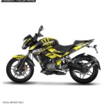 Pulsar NS Monster Energy Design [Full Body Edge To Edge Wrap / Decal / Sticker Kit]