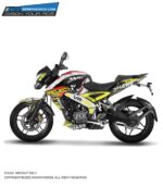 Pulsar NS Shark Edition [Full Body Edge To Edge Wrap / Decal / Sticker Kit]