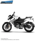 Pulsar NS Whiteline Design [Full Body Edge To Edge Wrap / Decal / Sticker Kit]