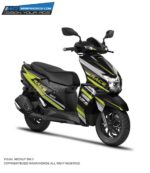 TVS Ntorq Design 1 [Full Body Edge To Edge Wrap / Decal / Sticker Kit]