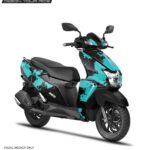 TVS Ntorq Splash Design [Full Body Edge To Edge Wrap / Decal / Sticker Kit]