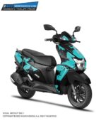 TVS Ntorq Splash Design [Full Body Edge To Edge Wrap / Decal / Sticker Kit]