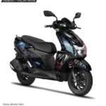 TVS Ntorq Venom Carnage Design [Full Body Edge To Edge Wrap / Decal / Sticker Kit]