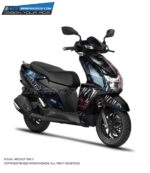 TVS Ntorq Venom Carnage Design [Full Body Edge To Edge Wrap / Decal / Sticker Kit]