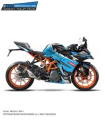 KTM Rc Blackskull Edition 125-200-390 (BS4-BS6) [Full Body Wrap / Decal / Sticker Kit]