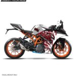 KTM Rc Carnage Edition 125-200-390 (BS4-BS6) [Full Body Wrap / Decal / Sticker Kit]
