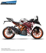 KTM Rc Carnage Edition 125-200-390 (BS4-BS6) [Full Body Wrap / Decal / Sticker Kit]