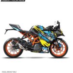 KTM Rc Spikes Edition 125-200-390 (BS4-BS6) [Full Body Wrap / Decal / Sticker Kit]