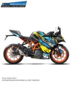 KTM Rc Spikes Edition 125-200-390 (BS4-BS6) [Full Body Wrap / Decal / Sticker Kit]