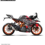 KTM Rc Wolf Edition 125-200-390 (BS4-BS6) [Full Body Wrap / Decal / Sticker Kit]