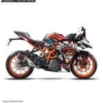 KTM Rc Chief Edition 125-200-390 (BS4-BS6) [Full Body Wrap / Decal / Sticker Kit]