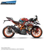 KTM Rc Chief Edition 125-200-390 (BS4-BS6) [Full Body Wrap / Decal / Sticker Kit]