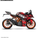 KTM Rc Deadpool 2 Edition 125-200-390 (BS4-BS6) [Full Body Wrap / Decal / Sticker Kit]