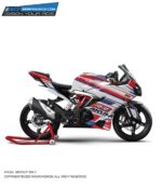TVS Apache RR310 Akula Design [Full Body Edge To Edge Wrap / Decal / Sticker Kit]