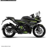 Pulsar RS 200 Halftone Design [Full Body Edge To Edge Wrap / Decal / Sticker Kit]