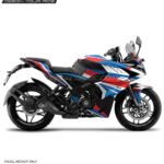 Pulsar RS 200 Motorrad Design [Full Body Edge To Edge Wrap / Decal / Sticker Kit]