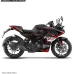 Pulsar RS 200 Honeycomb Design [Full Body Edge To Edge Wrap / Decal / Sticker Kit]