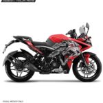 Pulsar RS 200 Tiger Design [Full Body Edge To Edge Wrap / Decal / Sticker Kit]
