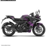 Pulsar RS 200 Black Panther Design [Full Body Edge To Edge Wrap / Decal / Sticker Kit]